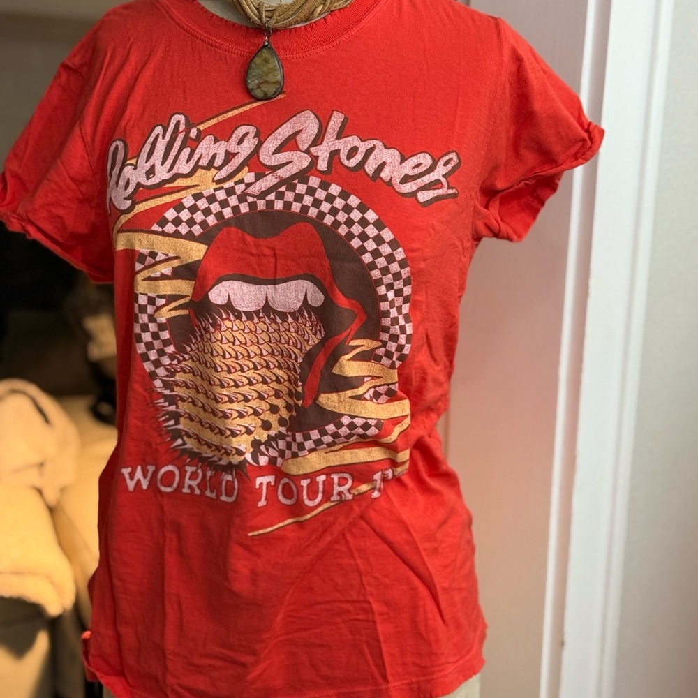 Rolling Stones Red Graphic T-Shirt
